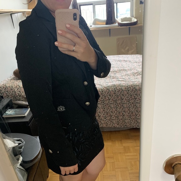 Black fitted blazer - Picture 5 of 8